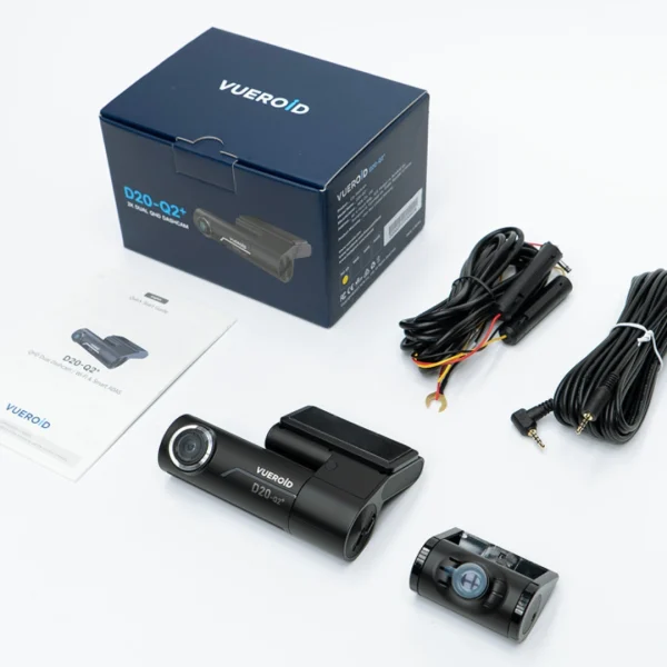 Vueroid D20 Q2 2CH Dashcam - Imagen 3
